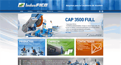 Desktop Screenshot of indusfico.com